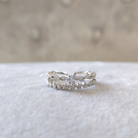 🔥LAST 1🔥NEW DOUBLE LAYER RING - Picture 4 of 9